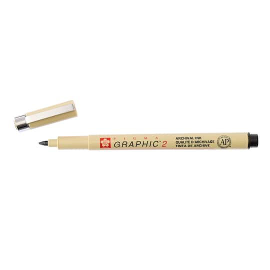 Pigma® Graphic™ 2mm Black Pen